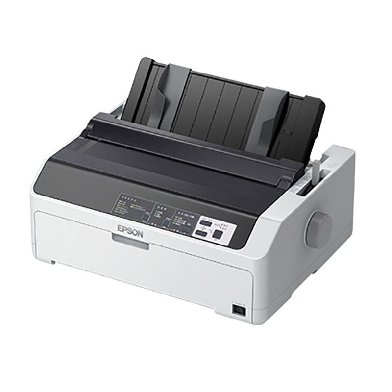 爱普生EPSON LQ-590KII 高速针式打印机 80列卷筒24针 单据报表打印稳定高效