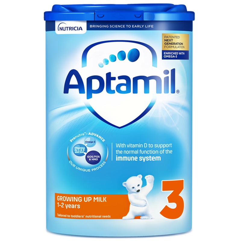 Aptamil 英国爱他美 海外 幼儿配方奶粉 易乐罐 3段(1-2岁) 800g/罐