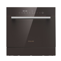 COLMO AI高端科技 洗碗机家用8套离子除菌 热风烘干72小时鲜存 智能APP互联 嵌入式消毒碗柜CDB108-E6