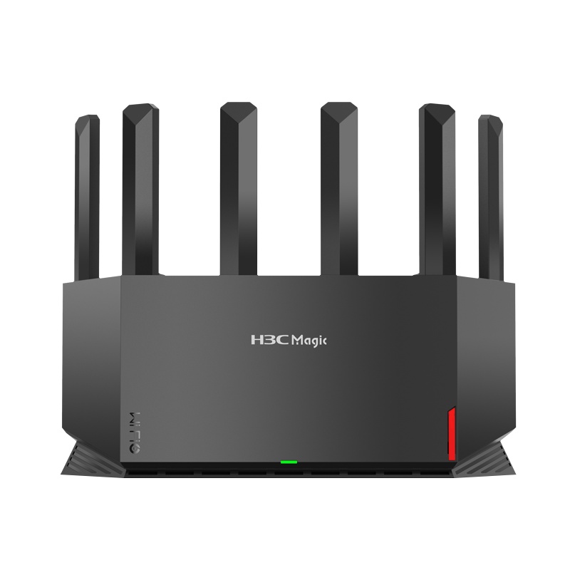 华三(H3C)NX54双频千兆wifi6路由器5400M速率全新立式造型游戏加速