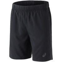 【自营】ASICS亚瑟士男子运动短裤跑步运动服2011A242-0904 L 2011A242-0904黑色