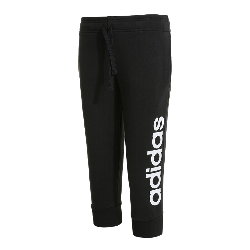 阿迪达斯（adidas）女款运动七分裤透气休闲中裤S97150