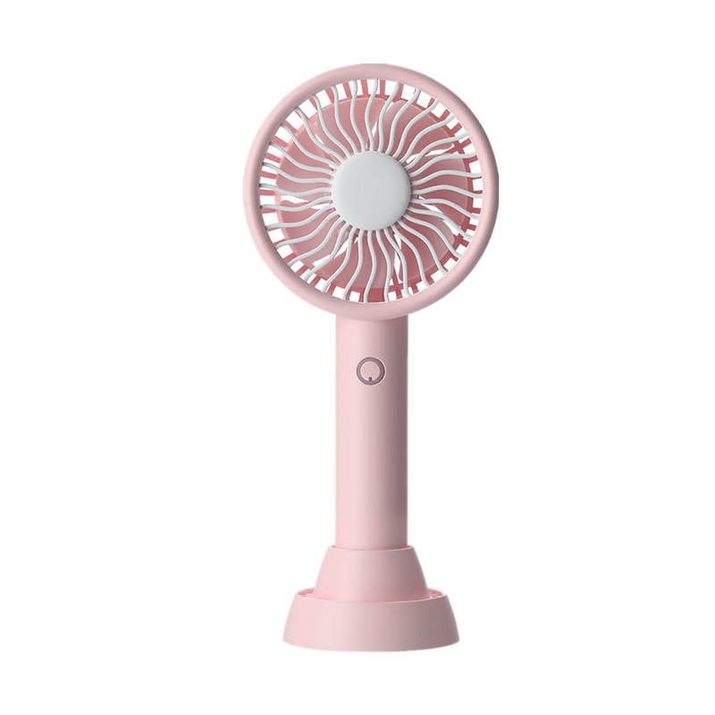 F1引擎手持小风扇 usb充电学生户外便携带七彩氛围灯桌面风扇