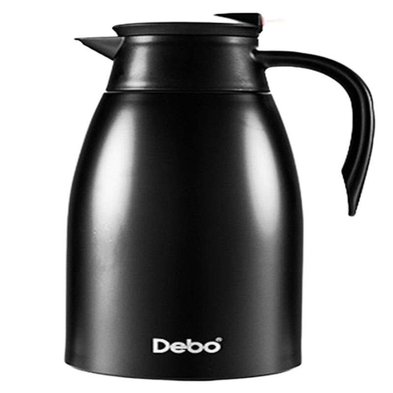 德铂(Debo)沙格2000ML水壶304不锈钢真空保温壶2L保温瓶DEP-680 单个装