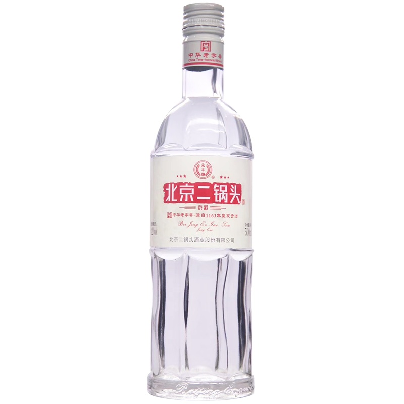 【中华特色】河北供销馆 永丰牌 北京二锅头 42度京彩 500ml单瓶装 中华老字号 清香型白酒纯粮食酒