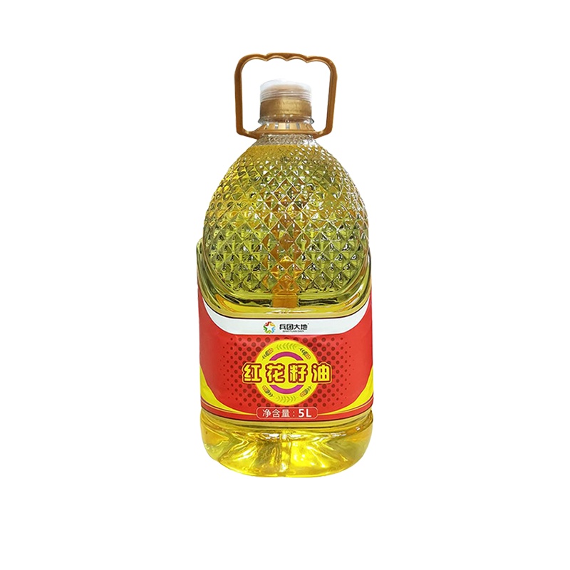 兵团大地红花籽油5L