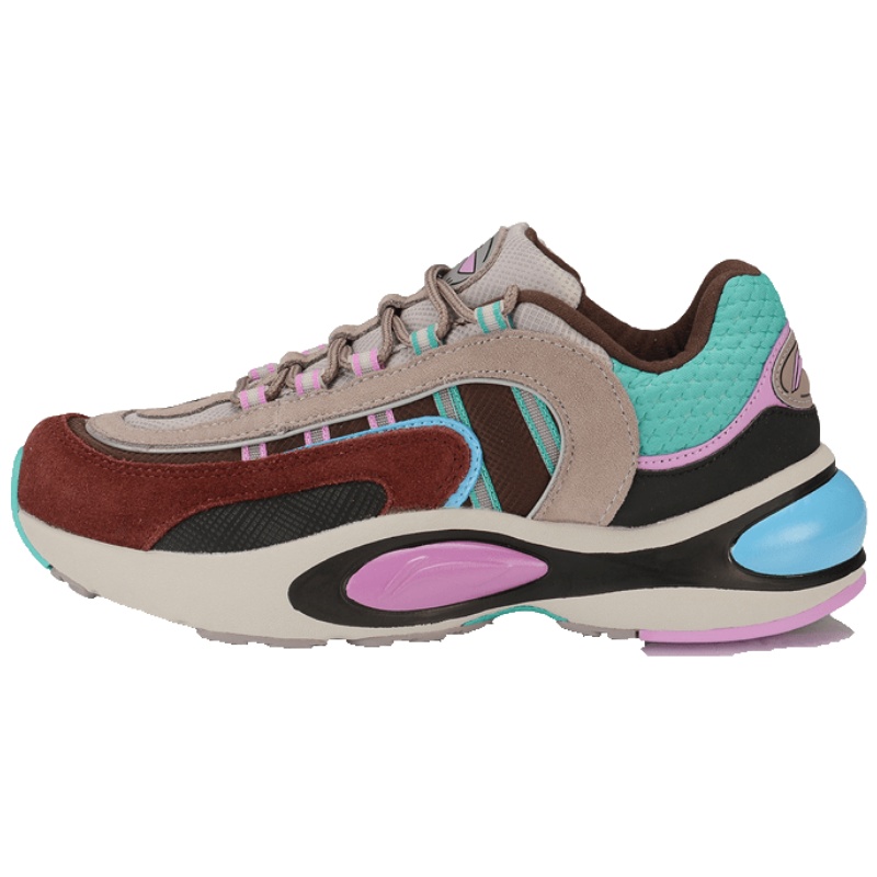 李宁跑步女鞋 V8减震轻质跑鞋休闲女士低帮运动鞋ARHP286