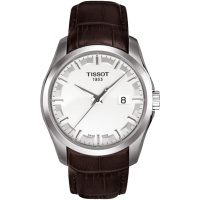 天梭(TISSOT)库图系列时尚商务休闲简约皮带石英男士手表T035.410.16.031.00