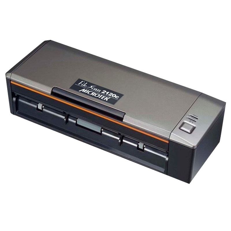 中晶(microtek) FileScan 2120c A4幅面自动连续扫描馈纸式便携式扫描仪