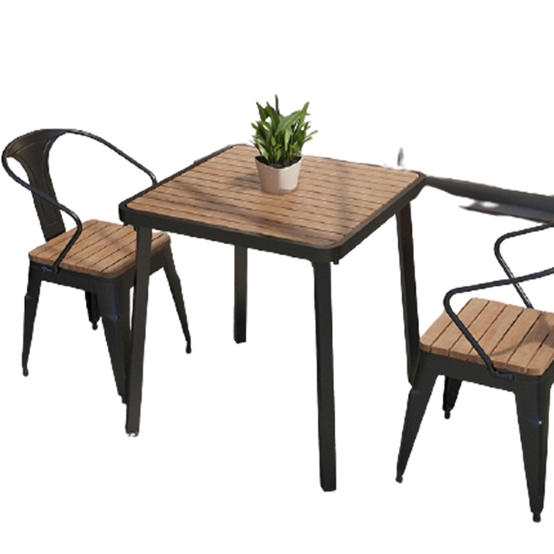阳台户外桌椅组合室外铁艺小茶几阿斯卡利简约休闲庭院露台桌椅子三5件套