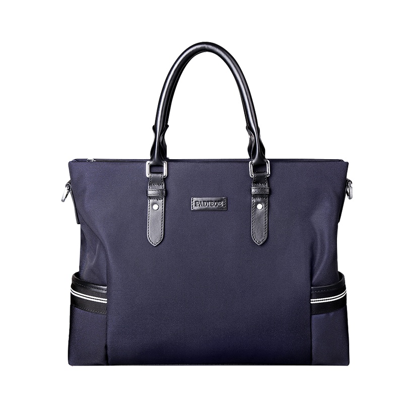 【顺丰配送】padieoe公文包男款手提包男士拎包包休闲多功能帆布斜挎包单肩包韩版简约