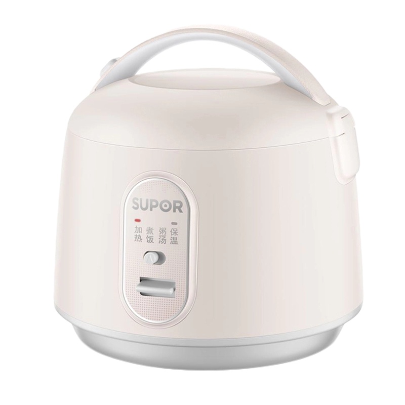 苏泊尔（SUPOR）电饭锅电饭煲1.6L小容量迷你饭煲 白色底盘加热SF16YA22