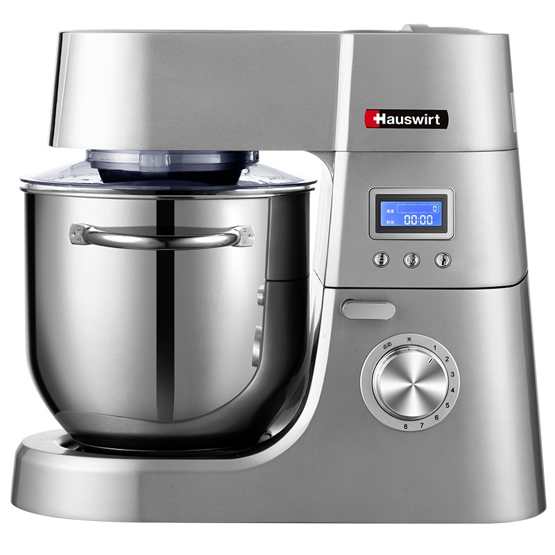 海氏厨师机家用小型和面机商用多功能鲜奶机揉面机搅拌机全自动打蛋器HM770 HM770升级款银色