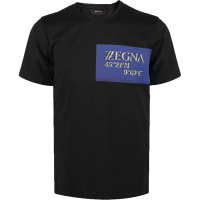 Z Zegna 杰尼亚 奢侈品 男士棉质圆领短袖T恤衫 VU372 ZZ630P