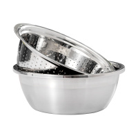 欧润哲 加大不锈钢沥水盆两件套(28CM) 107877