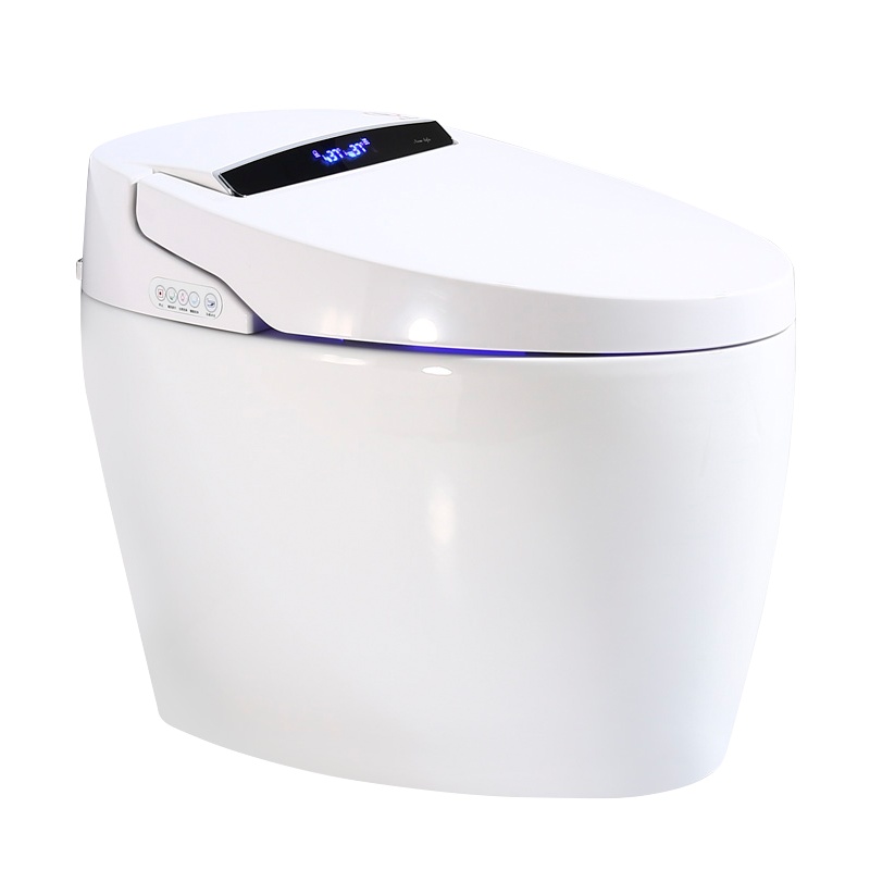 爱家生活 智能马桶家用全自动一体式坐便器电动功能即热感应液晶显示多功能马桶