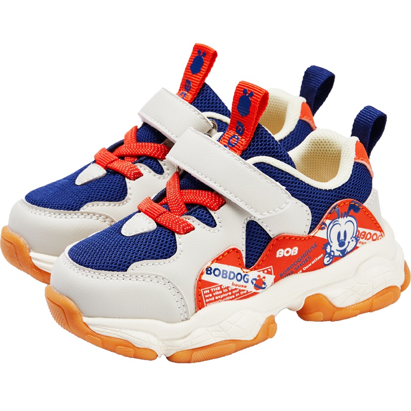 巴布豆house2019年秋季男女童休闲鞋轻便时尚潮流宝宝鞋