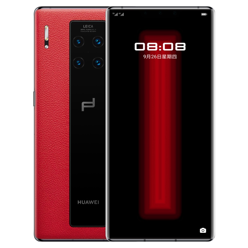 华为/HUAWEI Mate 30 RS 保时捷设计 12GB+512GB瑞红 麒麟990智慧芯片 4000万徕卡摄像 OLED全面屏 移动联通电信5G全网通手机