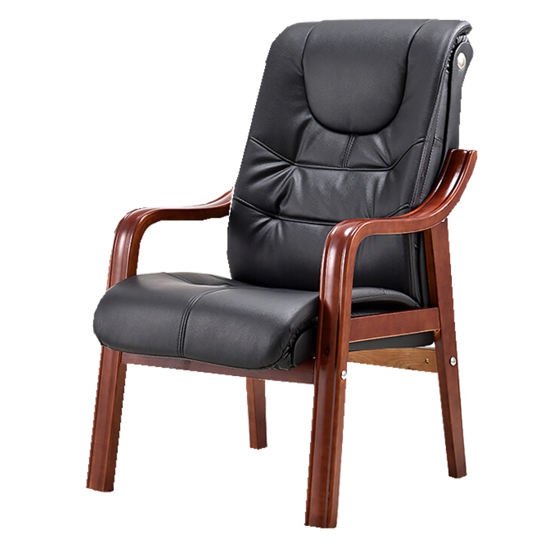 欧宝美大班椅经理椅老板椅实木办公椅会议椅皮电脑椅子皮座椅
