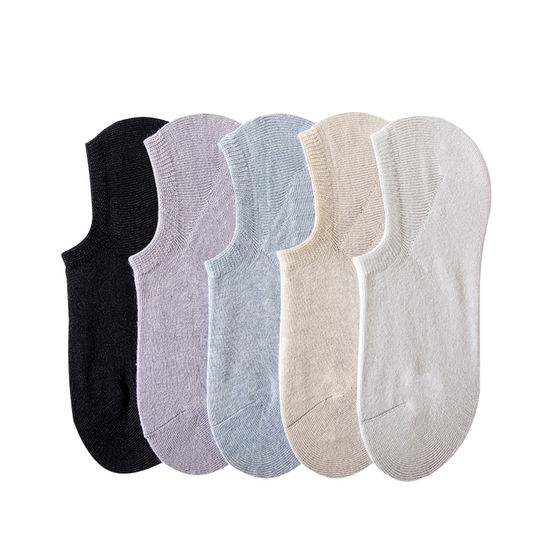 苏宁极物新疆精梳棉透气船袜3双装