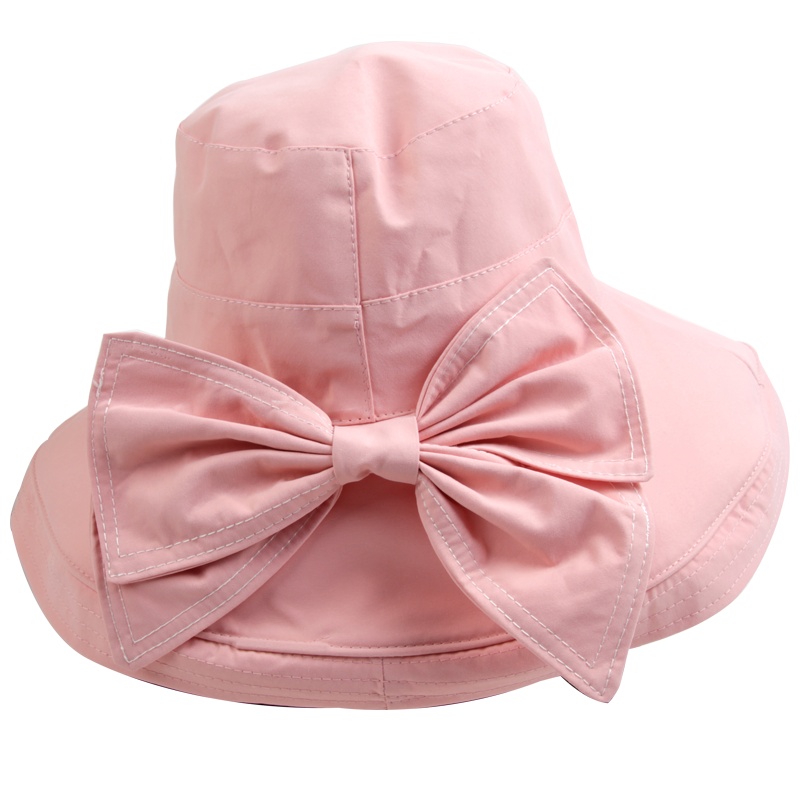 上海故事春季韩版潮网红款百搭大沿帽子女夏防晒遮阳渔夫帽太阳帽