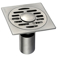 莱尔诗丹(Larsd) 地漏不锈钢 防臭地漏 加厚防堵 大流量淋浴地漏 8907B