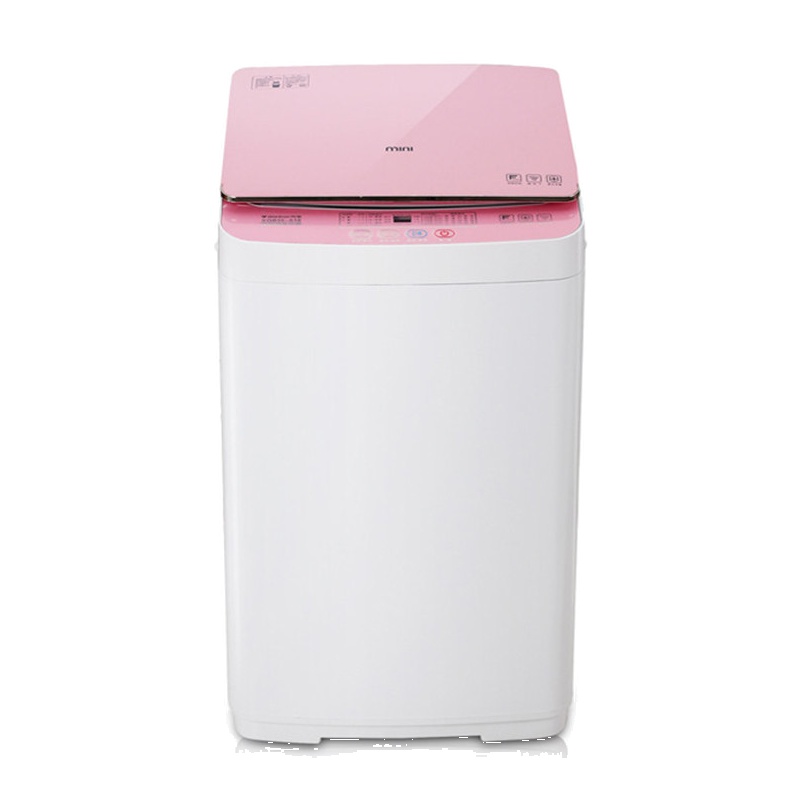 奇帅 XQB45-455 4.5公斤 带热烘干家用儿童迷你洗衣机全自动波轮小型家用脱水 星光粉