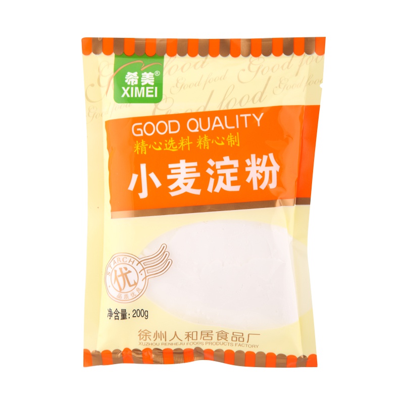 希美小麦淀粉 食用家用粉 水晶虾 肠粉专用粉200g*3 小麦淀粉 200*3