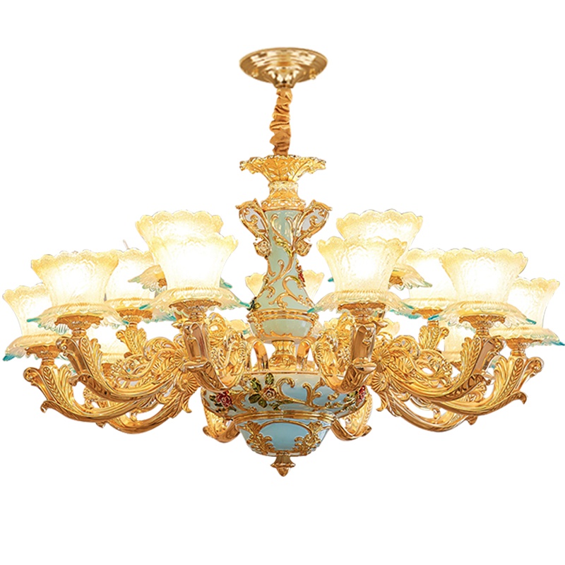 澳松现代中式田园吊灯新古典后现代自然风个性艺术树枝吊灯美式乡村复古客厅餐厅卧室咖啡厅展馆服装店会所酒店工程创意灯具