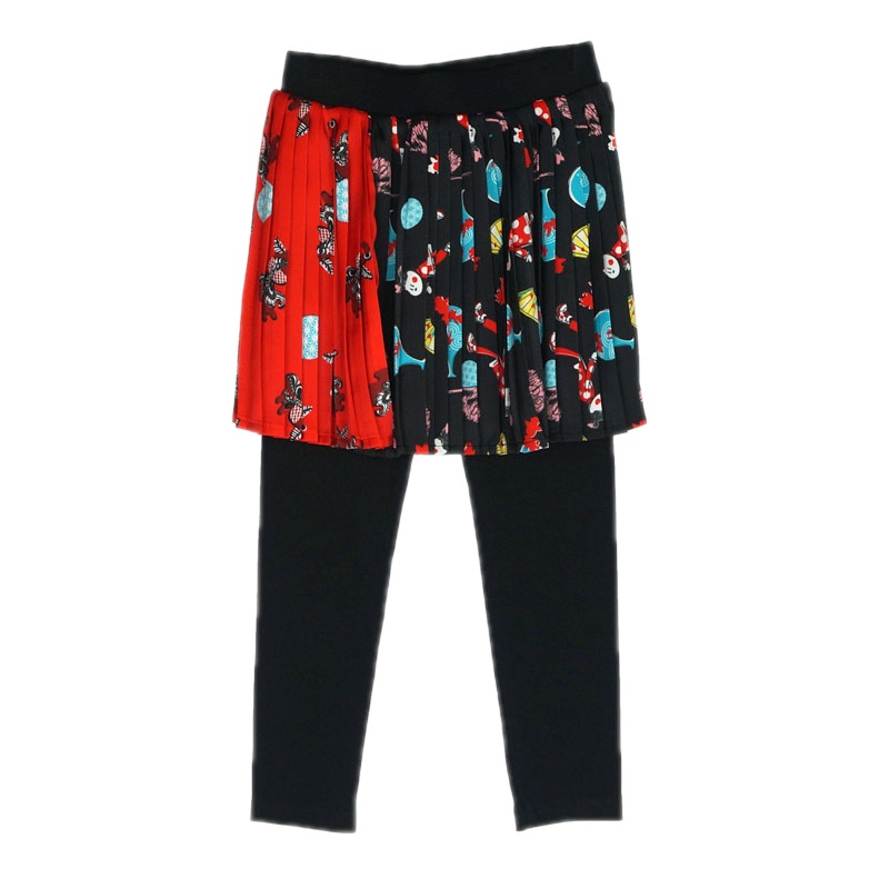 Moomoo/莫莫童装795568女中大童2020春装新年贺岁款休闲时髦裙裤