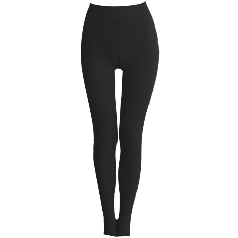 ENK 加绒薄款外穿踩脚秋冬隐形神器丝袜女士保暖裤袜打底裤女