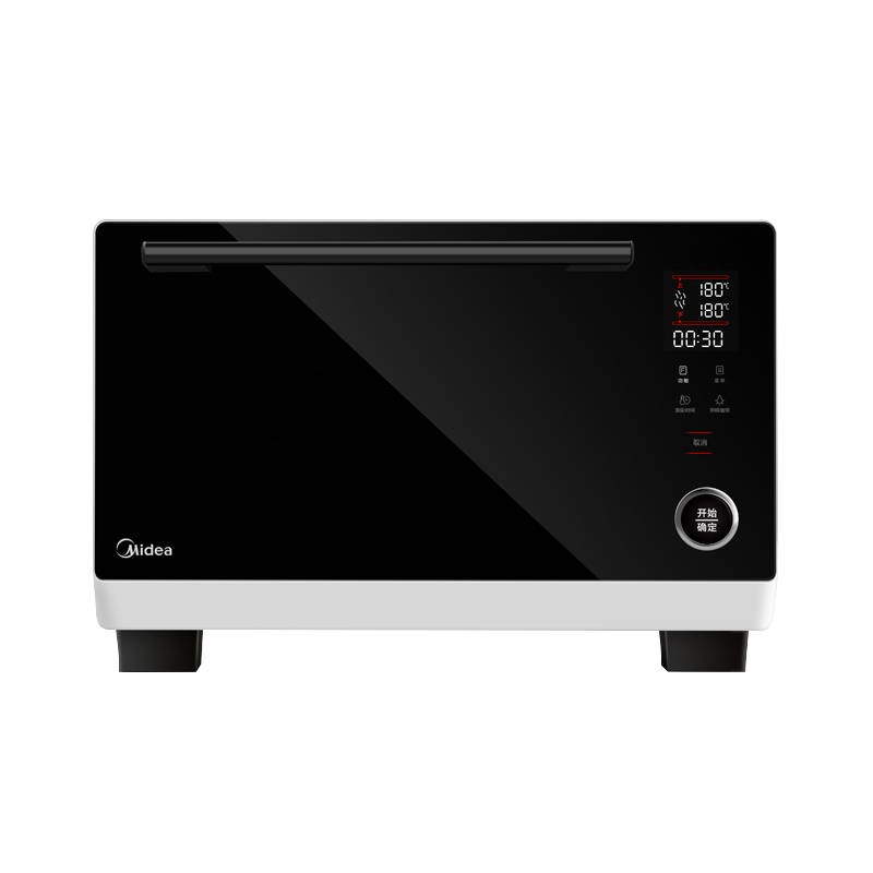 美的（Midea）蒸烤一体机 25升多功能 蒸烤二合一 烘焙发酵 能蒸擅煮 日式复古 21款智能菜单 S3-L251E
