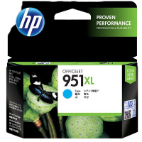 惠普(HP) 951XL青色墨盒(约1500页)