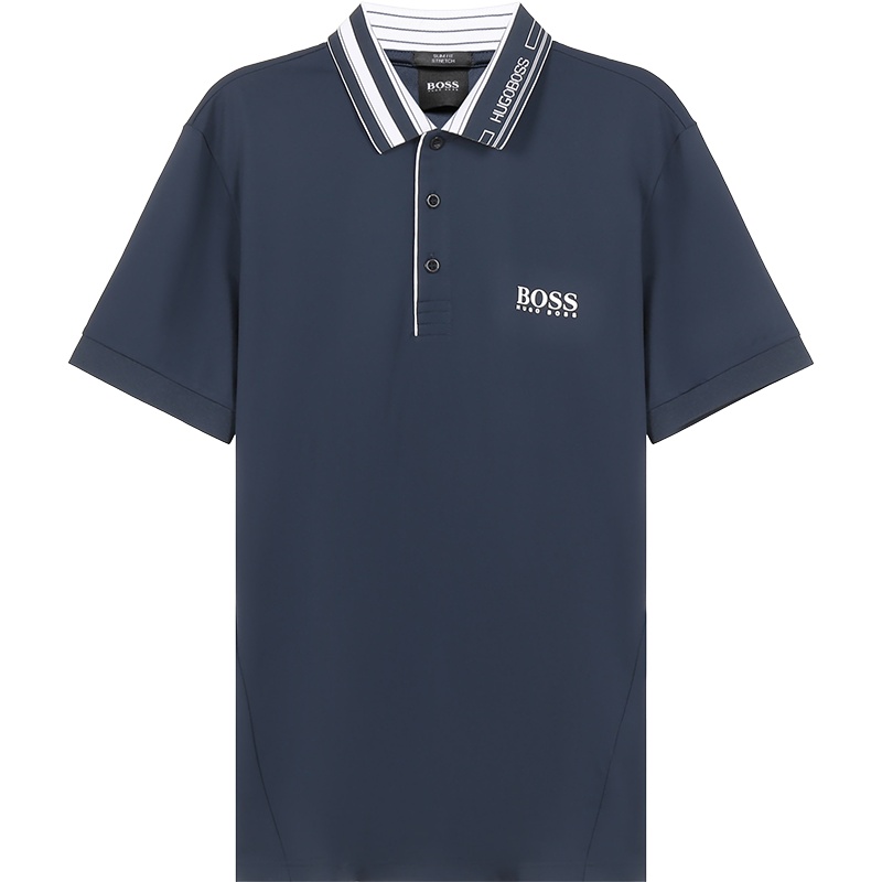 HUGO BOSS 雨果博斯 男士 涤纶短袖POLO衫 50443778