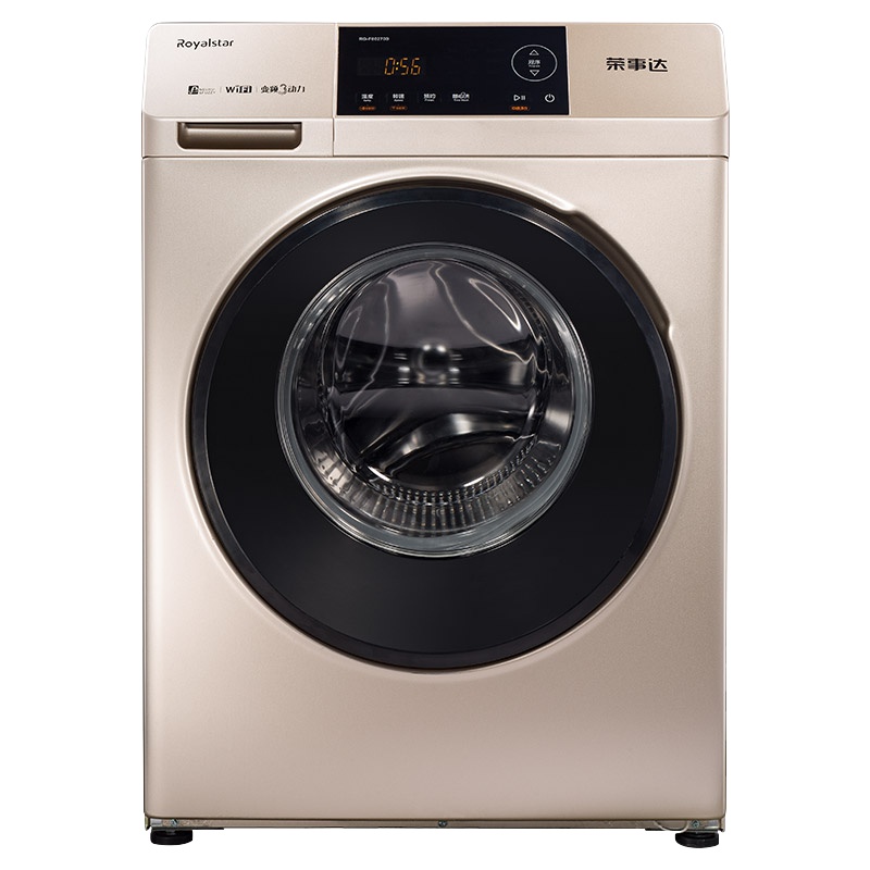 荣事达（Royalstar) RG-F100270B 10公斤大容量变频随心洗全自动滚筒洗衣机 10公斤变频