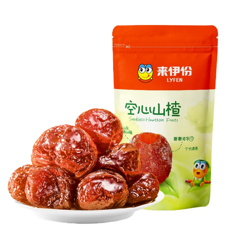 来伊份-空心山楂188g*6