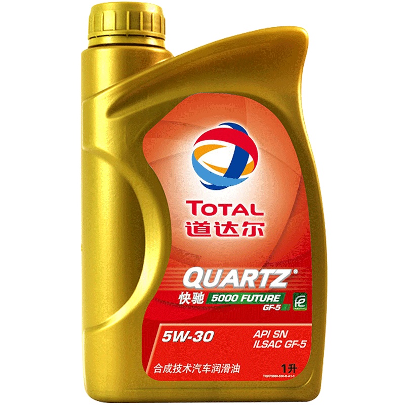 道达尔快驰5000 合成技术汽车润滑油 SN/GF-5级 5W-30 1L