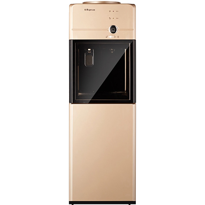 沁园(TRULIVA)立式双门家用柜式温热型饮水机YL9586W家用速热