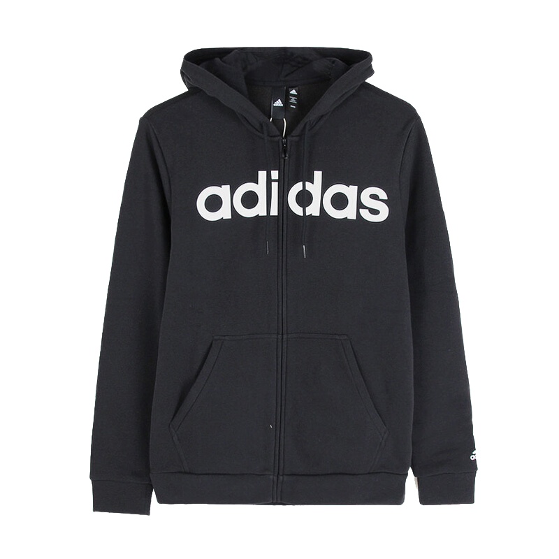 阿迪达斯（ADIDAS）男款连帽开衫休闲运动服夹克外套DM3130