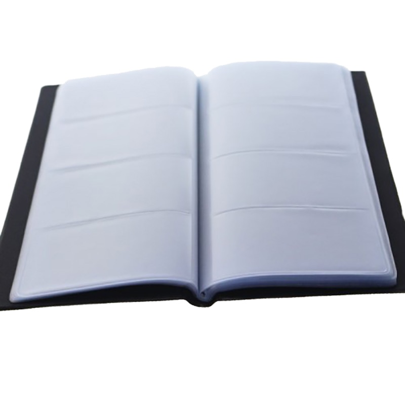 旭帆 NC609 商务名片册皮面240卡收纳册 黑色 5本起