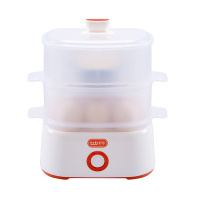 kcb/凯琴煮蛋蒸蛋器自动断电迷你鸡蛋机小型家用早餐神器多人多功能KC-ZD01-2(双层)