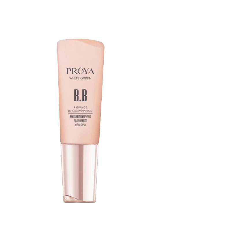 珀莱雅靓白芯肌晶采BB霜(自然色)40ml 均匀肤色遮瑕持妆久粉底液