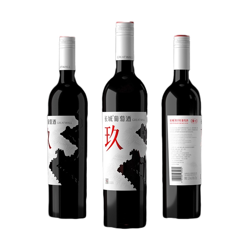 长城 长城玖 战略大单品 13.5%vol混酿干红葡萄酒750ml*6 整箱装 长城干红 红酒 中粮出品