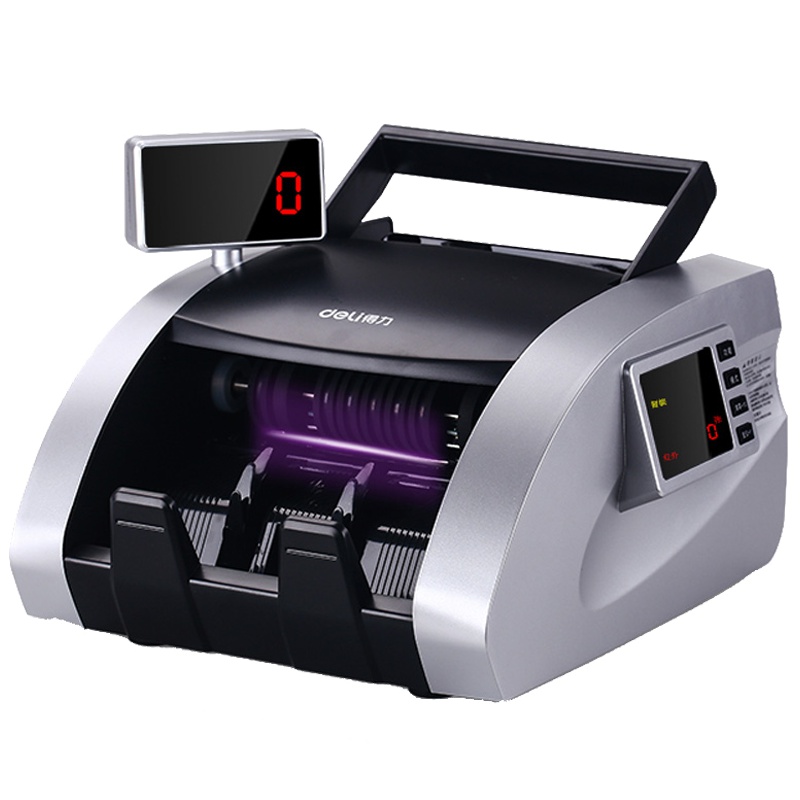 得力(deli)3901 C类验钞机银行专用小型智能点钞机 银行数钱机 财务点钞机 支持新钞 办公用品