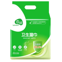 百邻 卫生湿巾80片/包*3包 箱装
