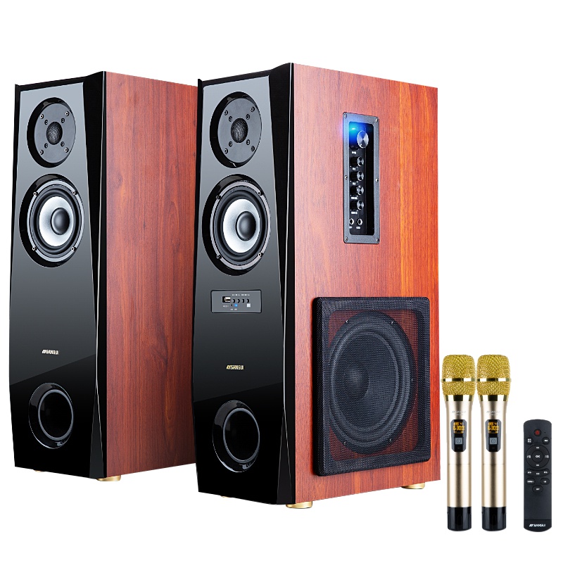 山水(SANSUI) S680家庭影院音响重低音蓝牙音箱家用ktv大功率光纤同轴电视客厅K歌音响套装