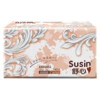 舒心8包提装抽纸巾180抽大包面巾纸大规格140*180家用餐巾纸生活用纸家庭实惠装卫生纸母婴适用擦手纸抽取式软包大号纸