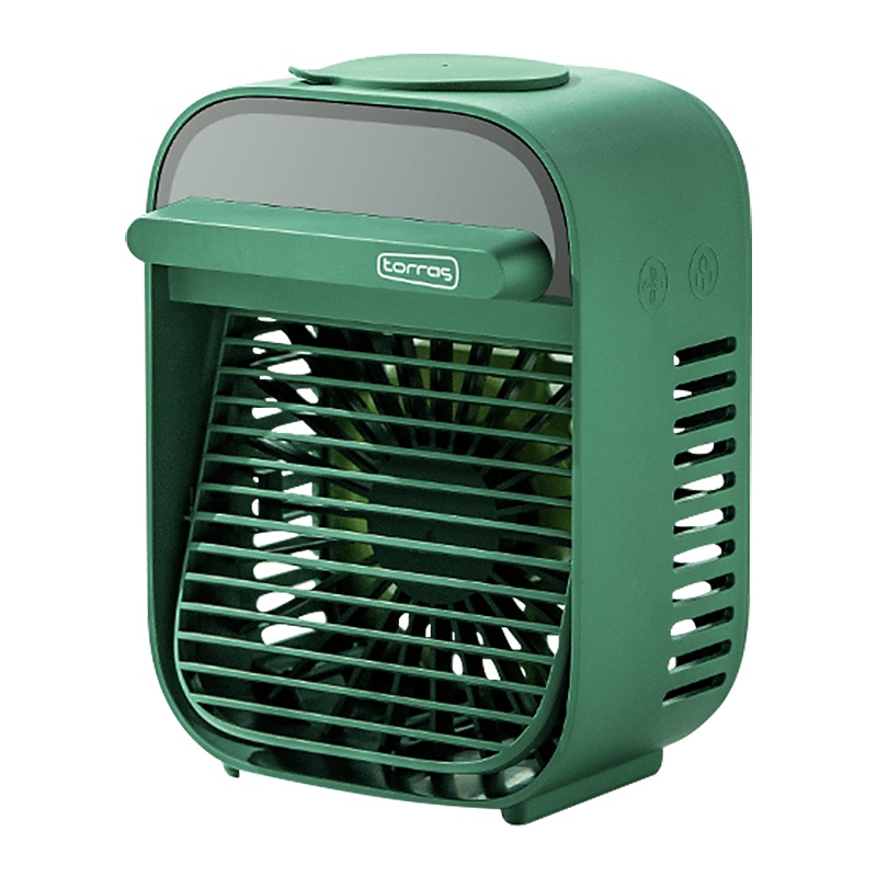 图拉斯小风扇便携式usb风扇小型学生小宿舍床上迷你超静音办公室桌上电扇桌面小空调大风力制冷喷雾充电水冷