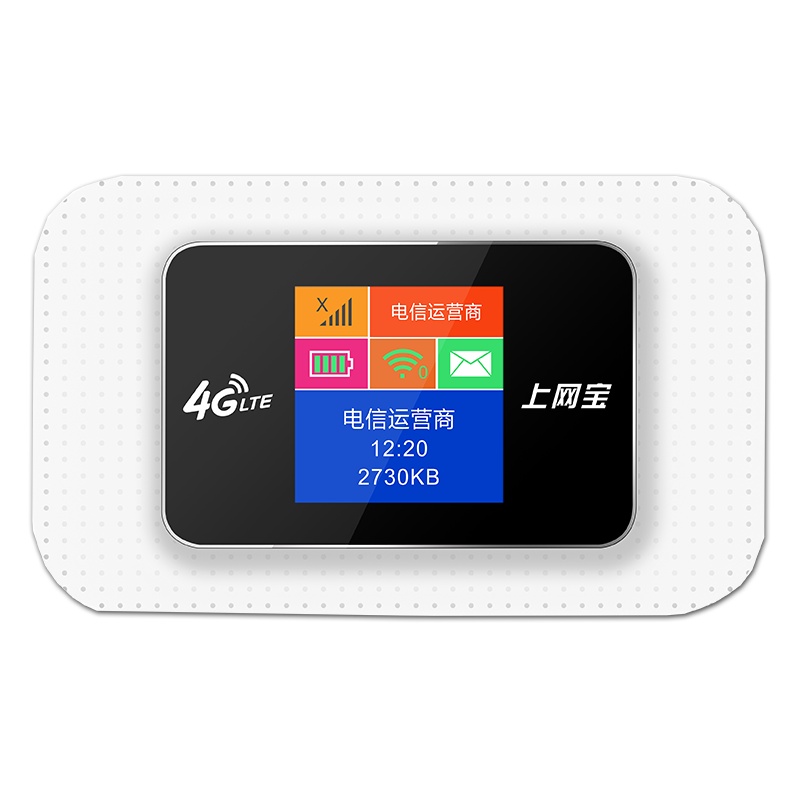 [信翼 XIN YI]D623 4G随身wifi无限流量mifi移动WIFI移动联通电信上网宝车载wifi usb卡托全网通笔记本热点上网宝 白色