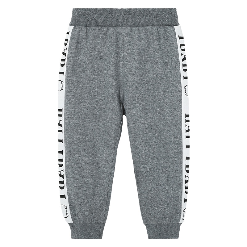 猫人童装儿童卫裤男女童裤子中小童休闲裤宝宝春季外出运动裤